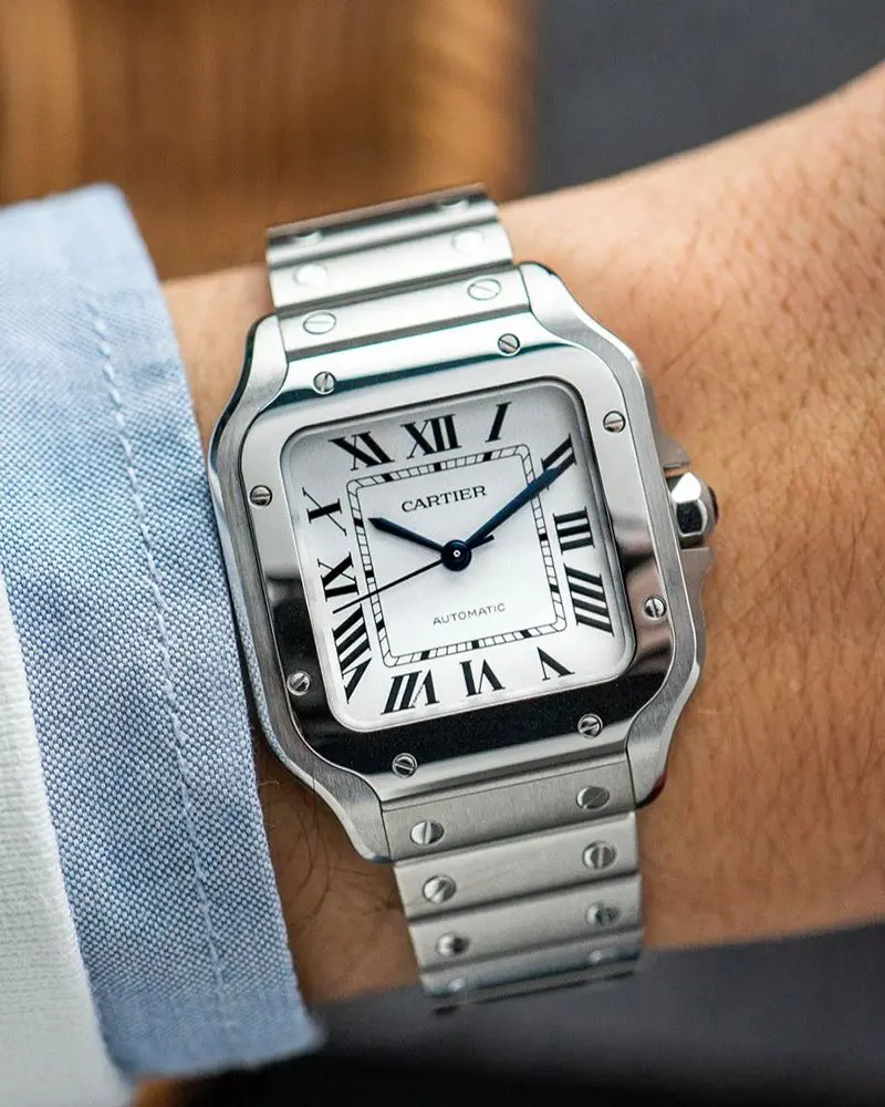 Cartier Roman White Dial